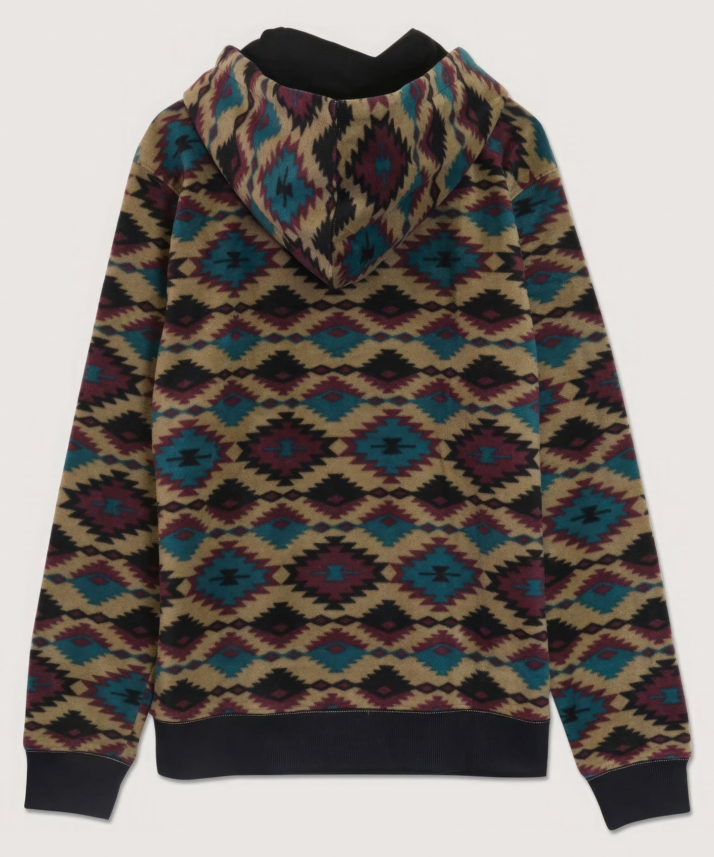 Aztec Diamond Print Hoodie - Exotic Bear Boutique