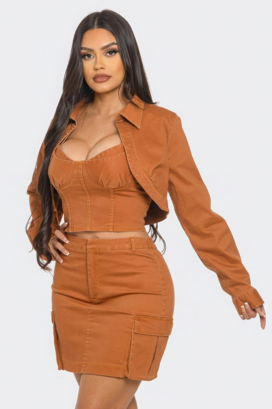 Skirt Set - Exotic Bear Boutique