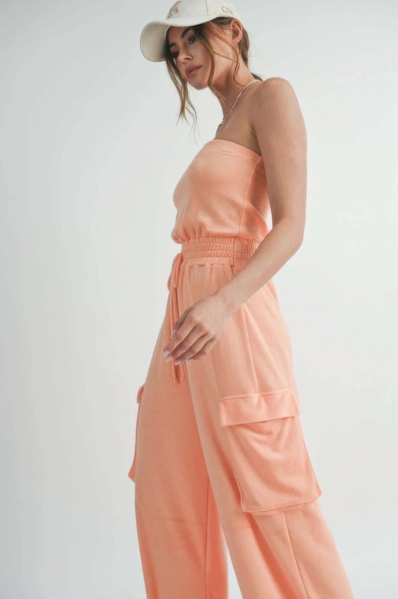 Tube Top  Jumpsuit Romper - Exotic Bear Boutique