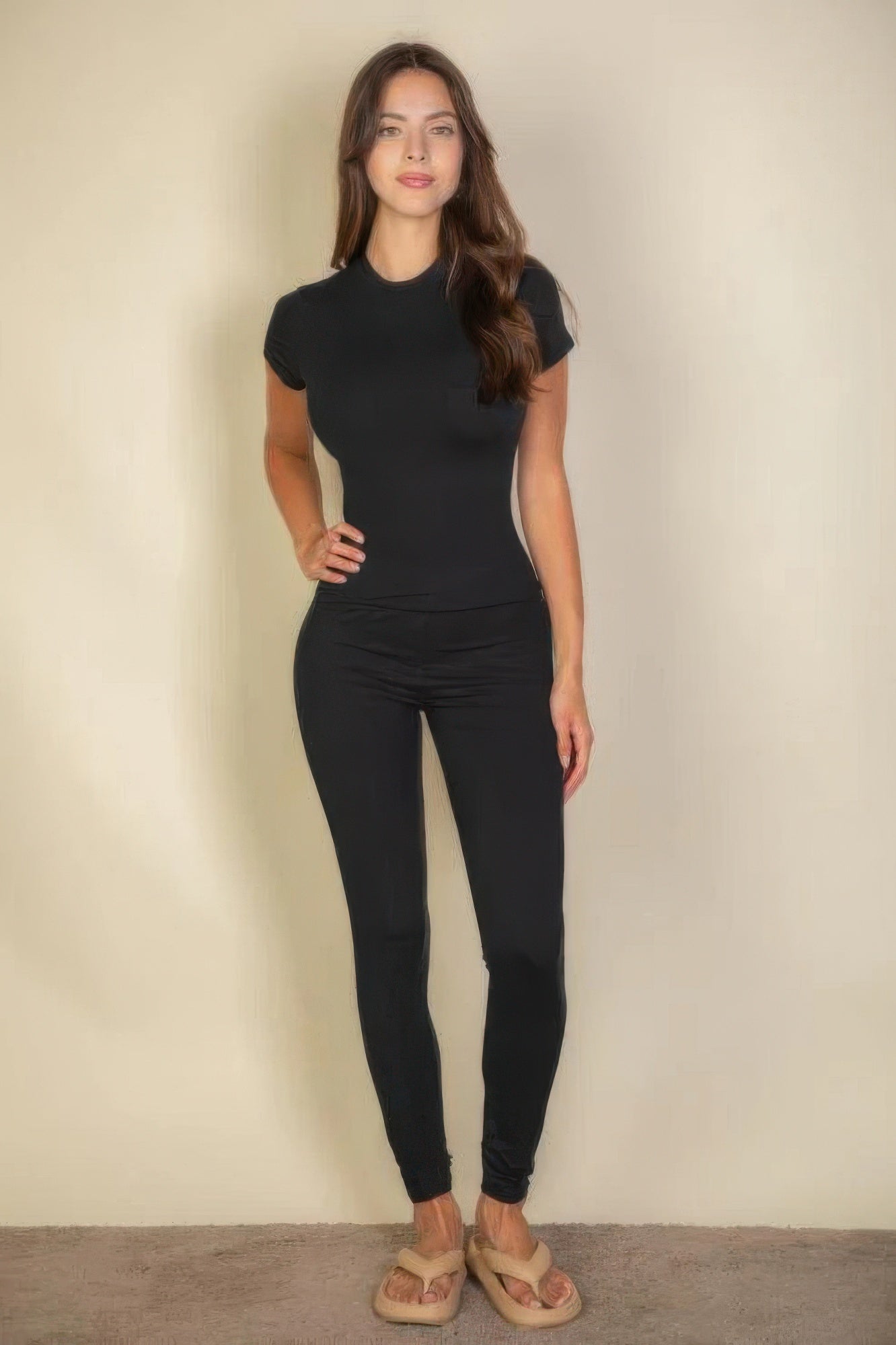 Basic Solid Leggings - Exotic Bear Boutique