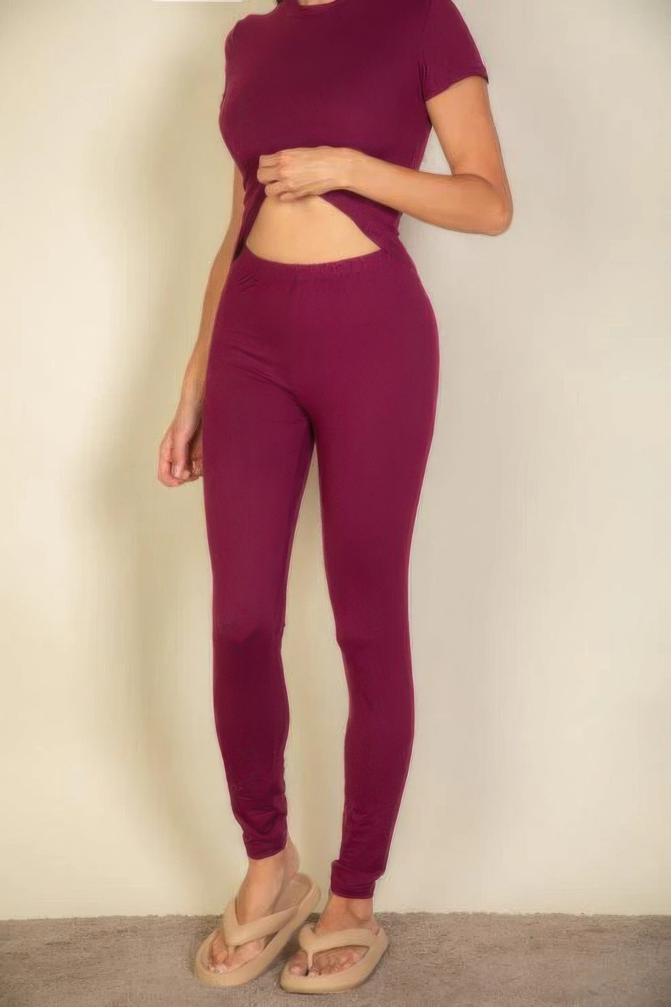 Basic Solid Leggings - Exotic Bear Boutique