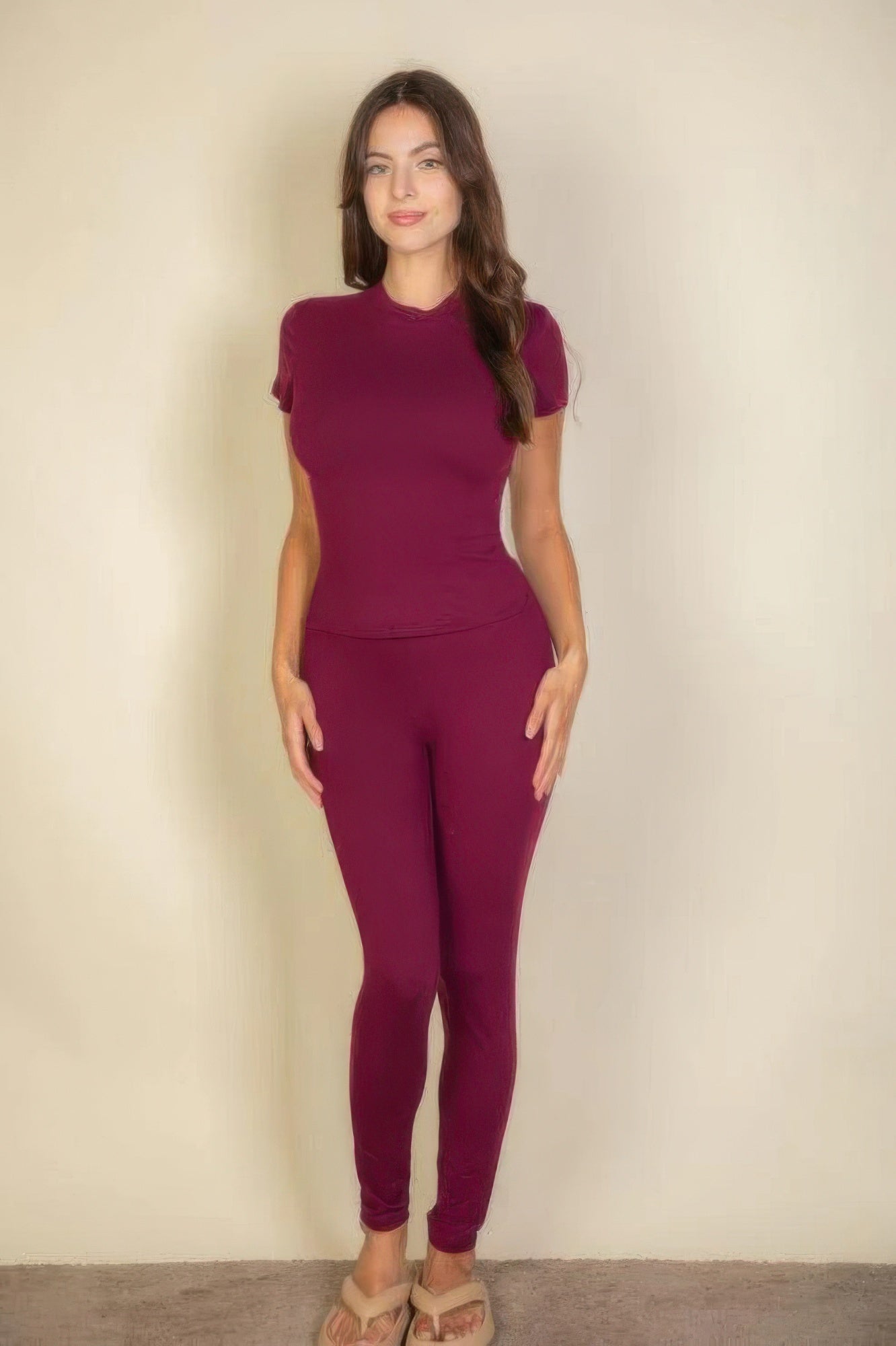 Short Sleeve Round Neck T Shirt - Exotic Bear Boutique