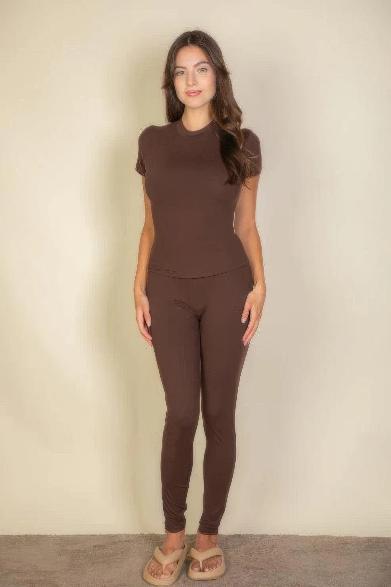 Short Sleeve Round Neck T Shirt - Exotic Bear Boutique