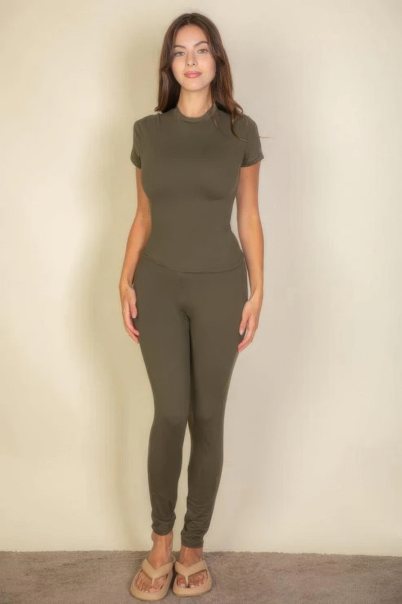 Short Sleeve Round Neck T Shirt - Exotic Bear Boutique