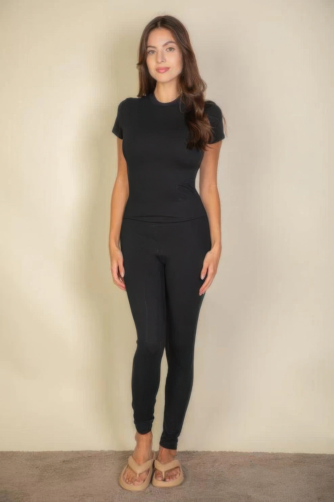 Short Sleeve Round Neck T Shirt - Exotic Bear Boutique
