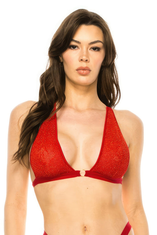 Crossback Bralette - Exotic Bear Boutique