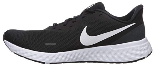 Nike Men's Revolution 5 Running Shoe, Black/White/Anthracite, Numeric_10 - Exotic Bear LifeStyle