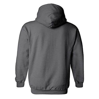 Gildan Men's Fleece Hooded Sweatshirt, Style G18500, Charcoal, Medium - Exotic Bear LifeStyle