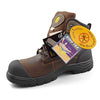 Tiger Men's Safety Steel Toe Waterproof CSA Approved Lightweight 6" Leather Work Boots - Exotic Bear LifeStyle