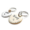 Cats Dogs ID Tags Personalized Collar Name Accessories Simple Custom Engraved Products for Pets