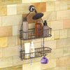 SimpleHouseware Shower Caddy Large Bathroom Hanging Shower Head Caddy Organizer, Bronze, (66.0 cm H x 40.6 cm W) - Exotic Bear LifeStyle Trends Boutique