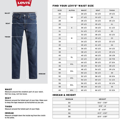 Levi's Men's 501 Original Fit Jean, Medium Stonewash, 32x32